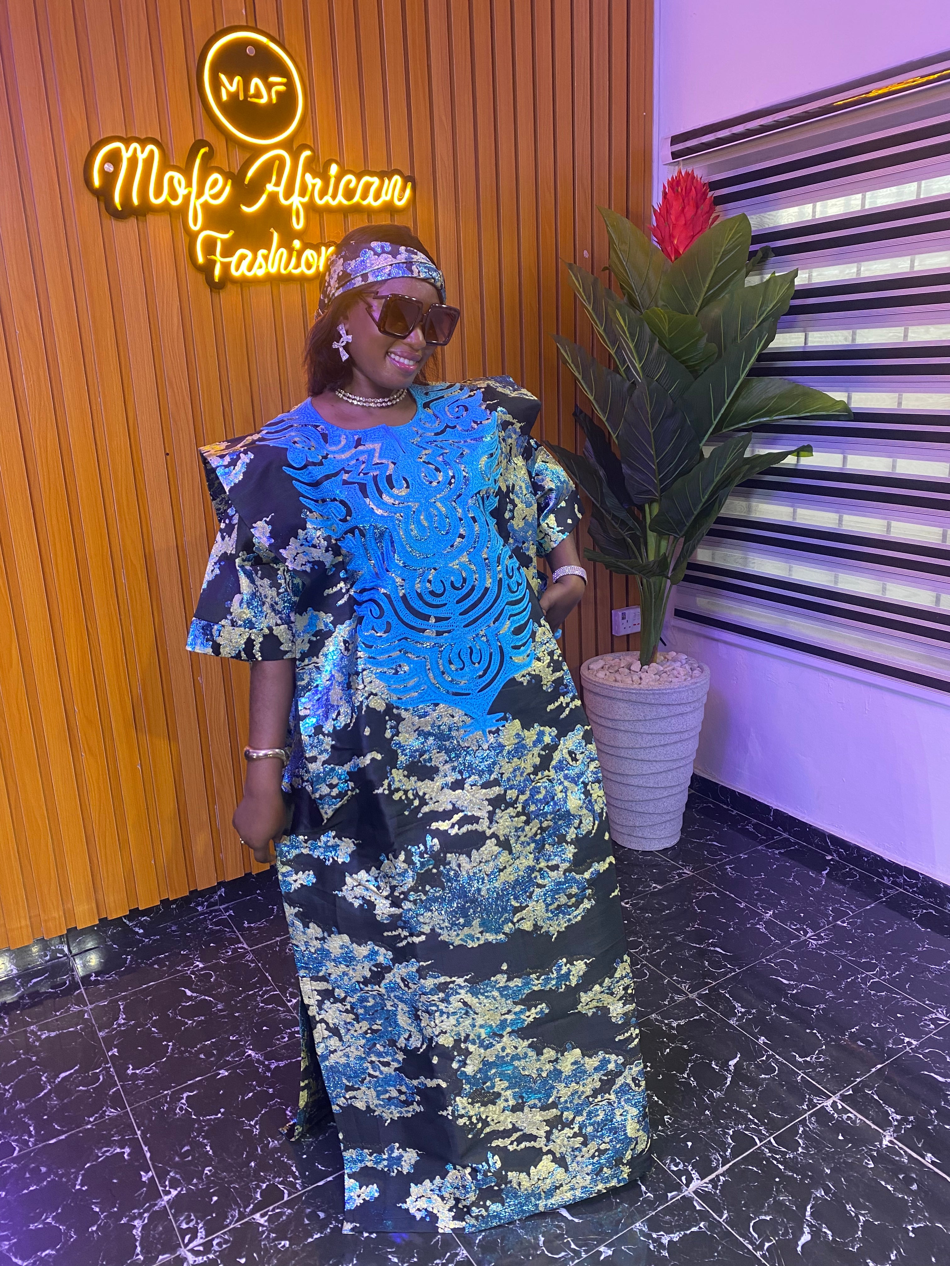Demilade brocade | Nigeria Bubu| part dress| Nigerian Owambe outfit | Luxury brocade