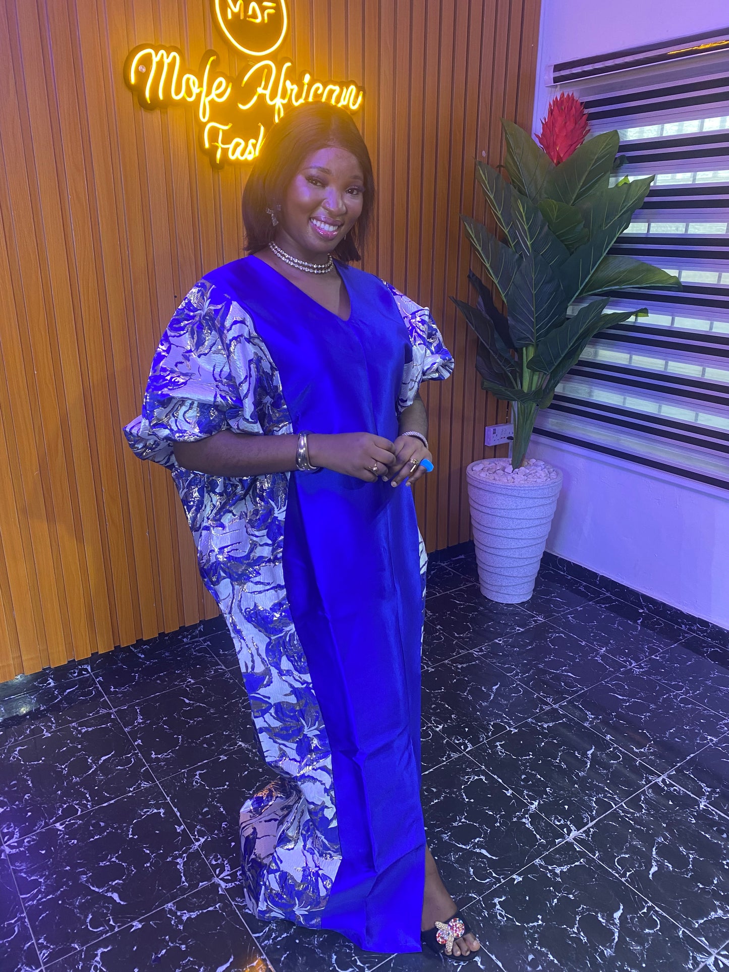 Idera 2Luxury brocade | Nigeria Bubu| Mikado mix with brocade| party dress| Kaftan | Nigeria bubu