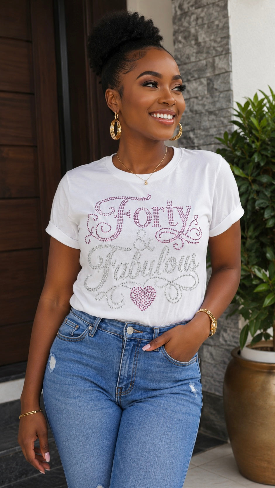Rhinestones T-shirts