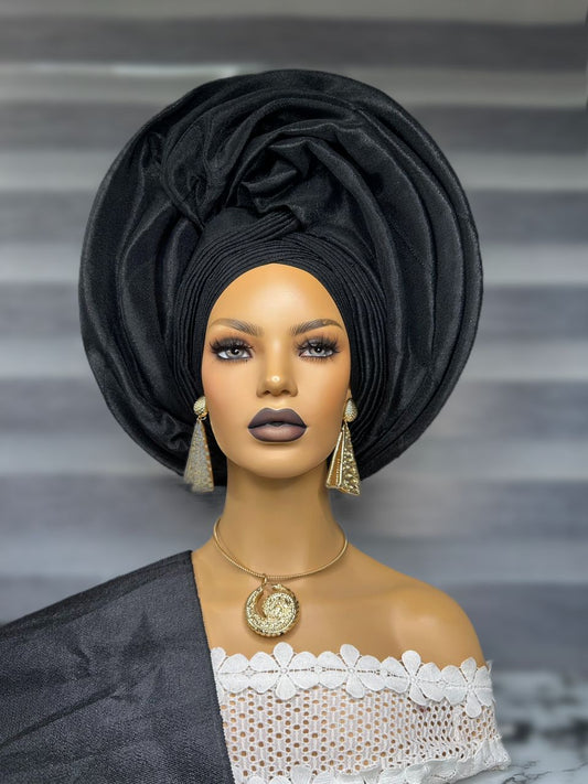 Temmy Nigerian Gele| Aso Autogele | bridal Autogele | wedding Autogele