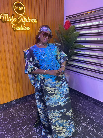 Demilade brocade  | Nigeria Bubu| part dress| Nigerian Owambe outfit | Luxury brocade