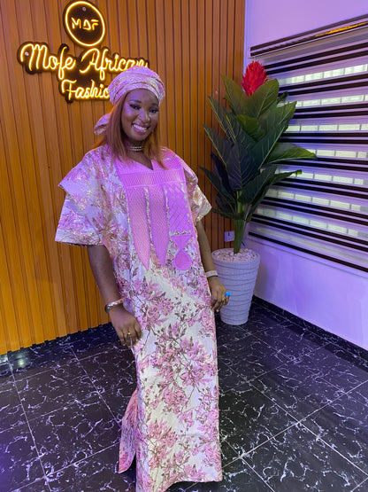 Omomi  brocade  | Nigeria Bubu| Mikwith | party dress| Kaftan | Niger bubu dress|Embroidery brocade bubu