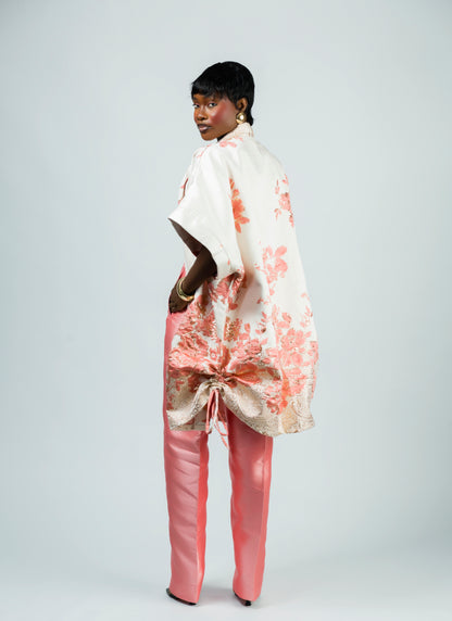 Momi luxury  brocade |3pcs    brocade and Mikado | Nigeria Bubu | Kaftan