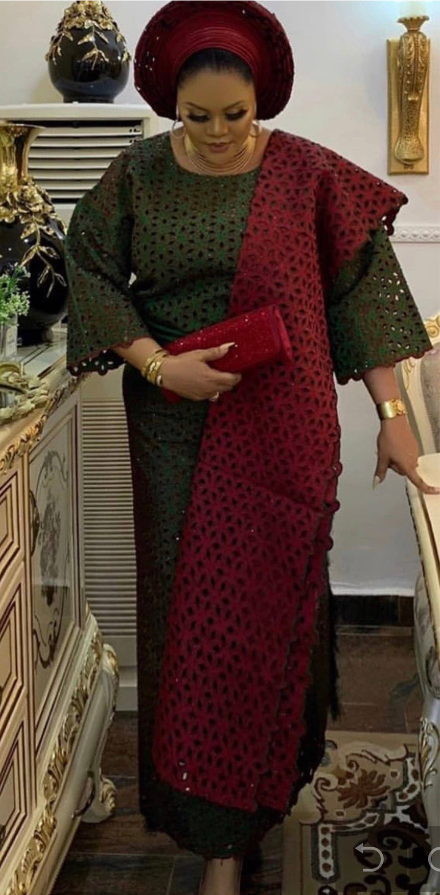Arewa aso oke | Nigeria wedding Aso Oke | Celerant Aso oke | laser cut aso oke