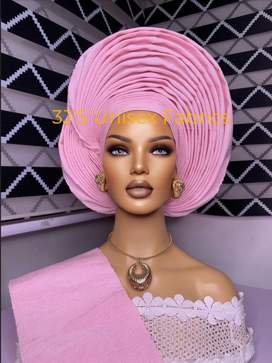 Alaba Nigerian Gele| Aso oke Autogele | bridal Autogele | wedding Autogele