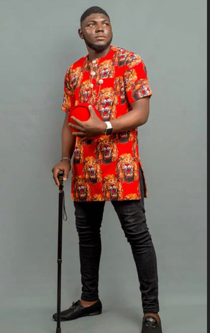 Tonny  Isi Agu | Isi Agu long | Men’s top| Isi cotton