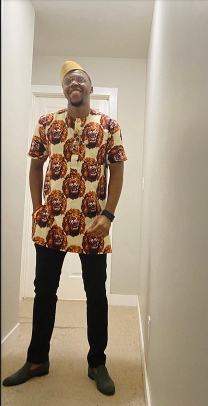 Tonny  Isi Agu | Isi Agu long | Men’s top| Isi cotton