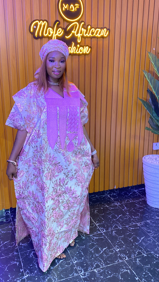 Omomi  brocade  | Nigeria Bubu| Mikwith | party dress| Kaftan | Niger bubu dress|Embroidery brocade bubu