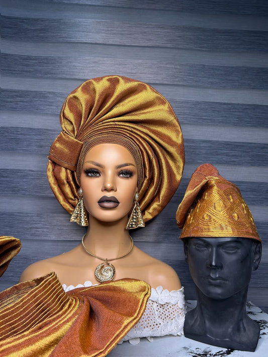 Yemi Autogele| Nigerian Gele| Party Autogele | Bridal Autogele | wedding Autogele