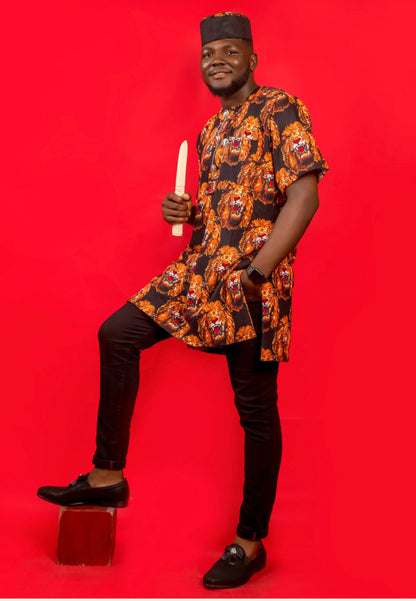 Tonny  Isi Agu | Isi Agu long | Men’s top| Isi cotton