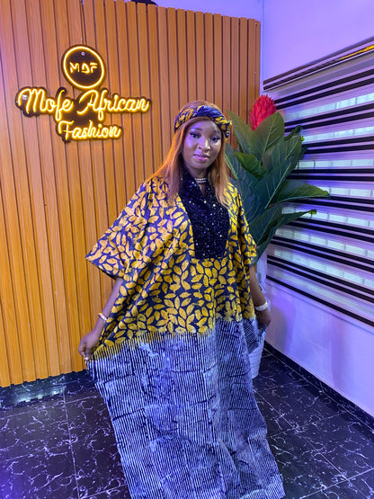 Amarachu  brocade  | Nigeria Bubu| pa| Nigeria Owambe outfit |Luxury Adire brocade | Adire brocade with sequence