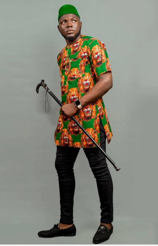 Tonny  Isi Agu | Isi Agu long | Men’s top| Isi cotton