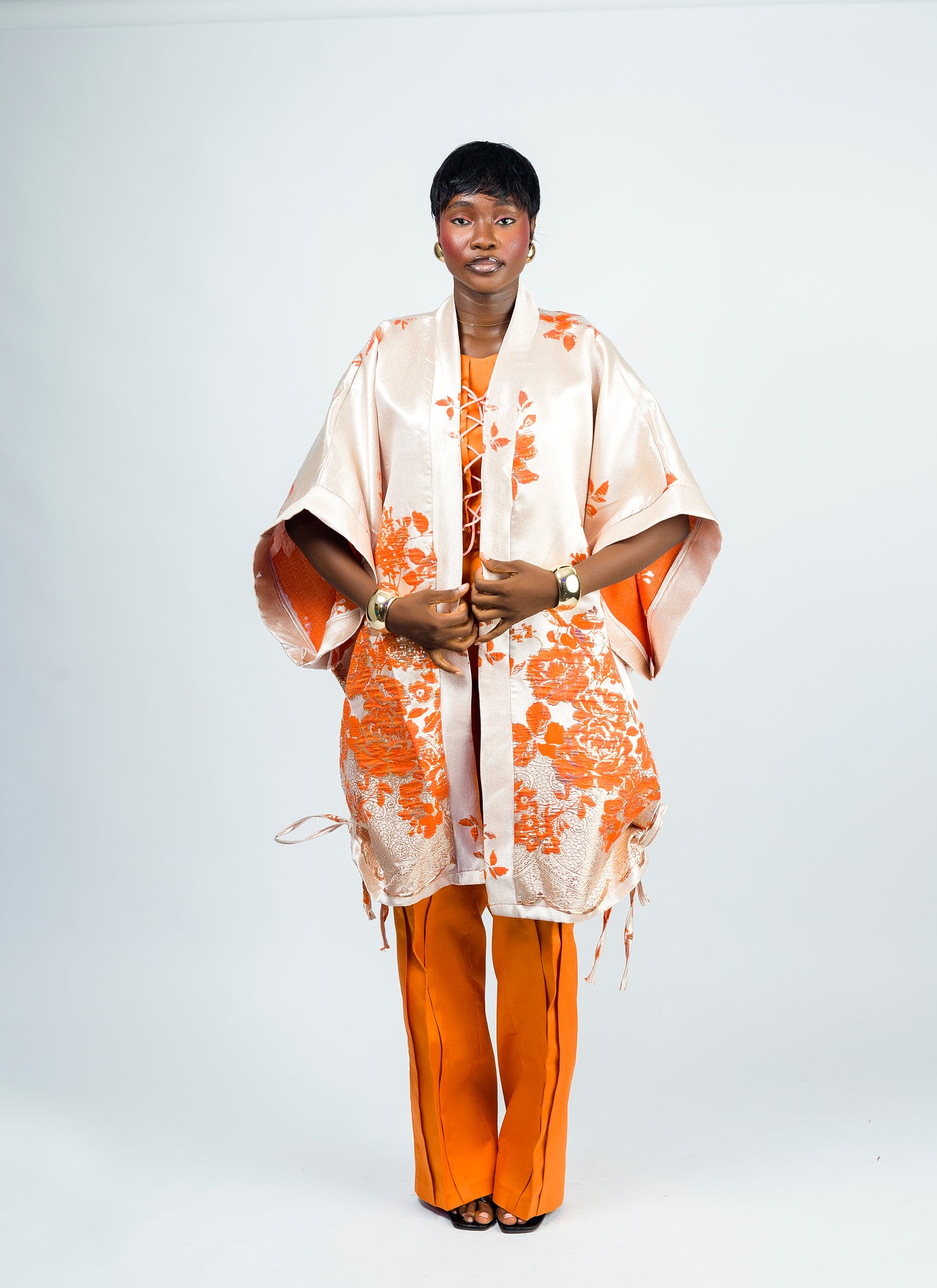 Teniola luxury  brocade |3pcs    brocade and Mikado | Nigeria Bubu | Kaftan
