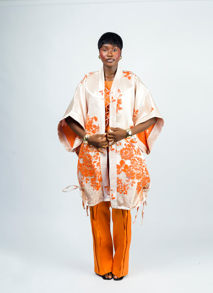 Teniola luxury  brocade |3pcs    brocade and Mikado | Nigeria Bubu | Kaftan