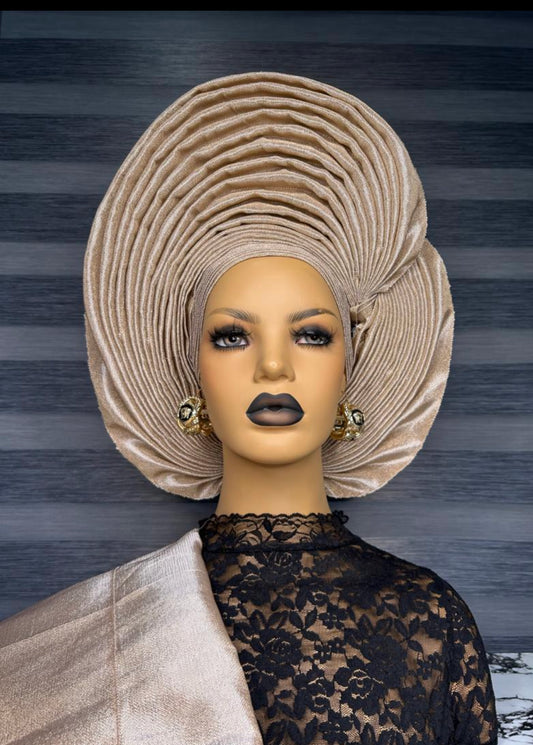 Roland Autogele Aso oke | bridal Autogele | wedding Autogele