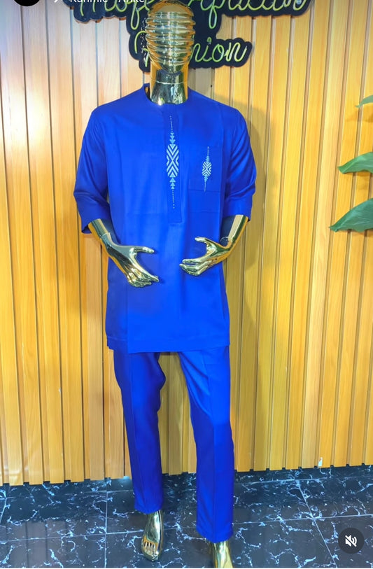Kunle Men's Outfit | Men’s kaftan | Men’s outfit set (Copy)