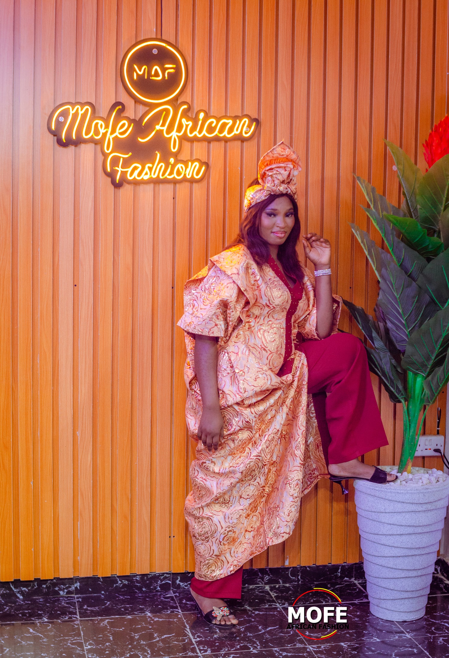 Ani luxury  brocade |2pcs   brocade and Mikado | Nigeria Bubu | Kaftan (Copy)