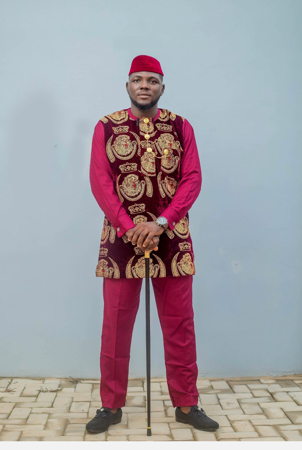 JarJerry isi agi 2pcs | Isi Agu long | Men’s top| Isi cotton| Igbo top