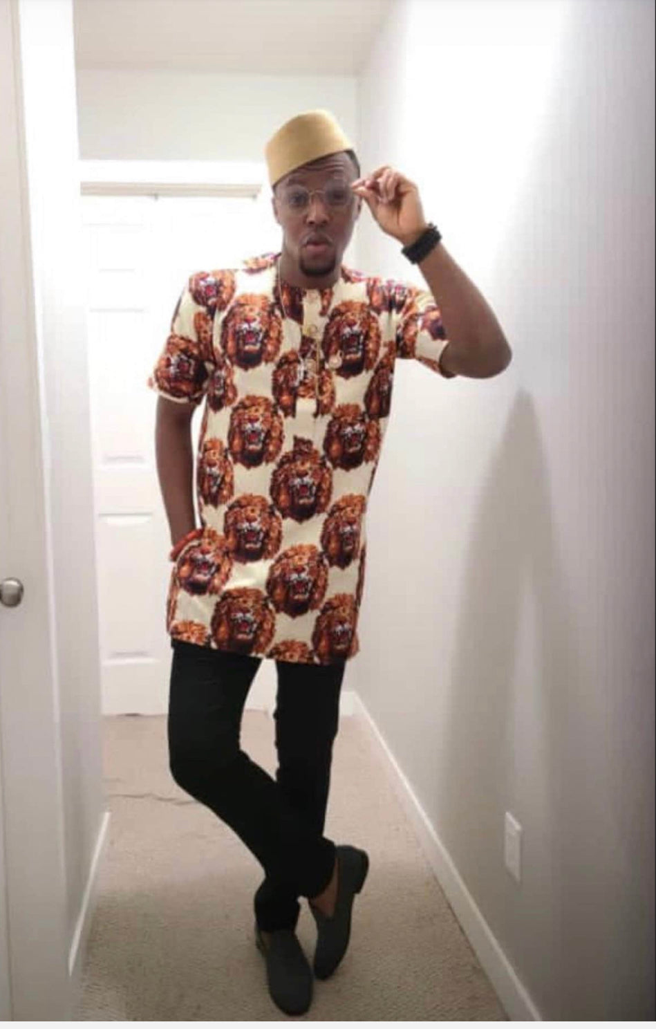 Tonny  Isi Agu | Isi Agu long | Men’s top| Isi cotton