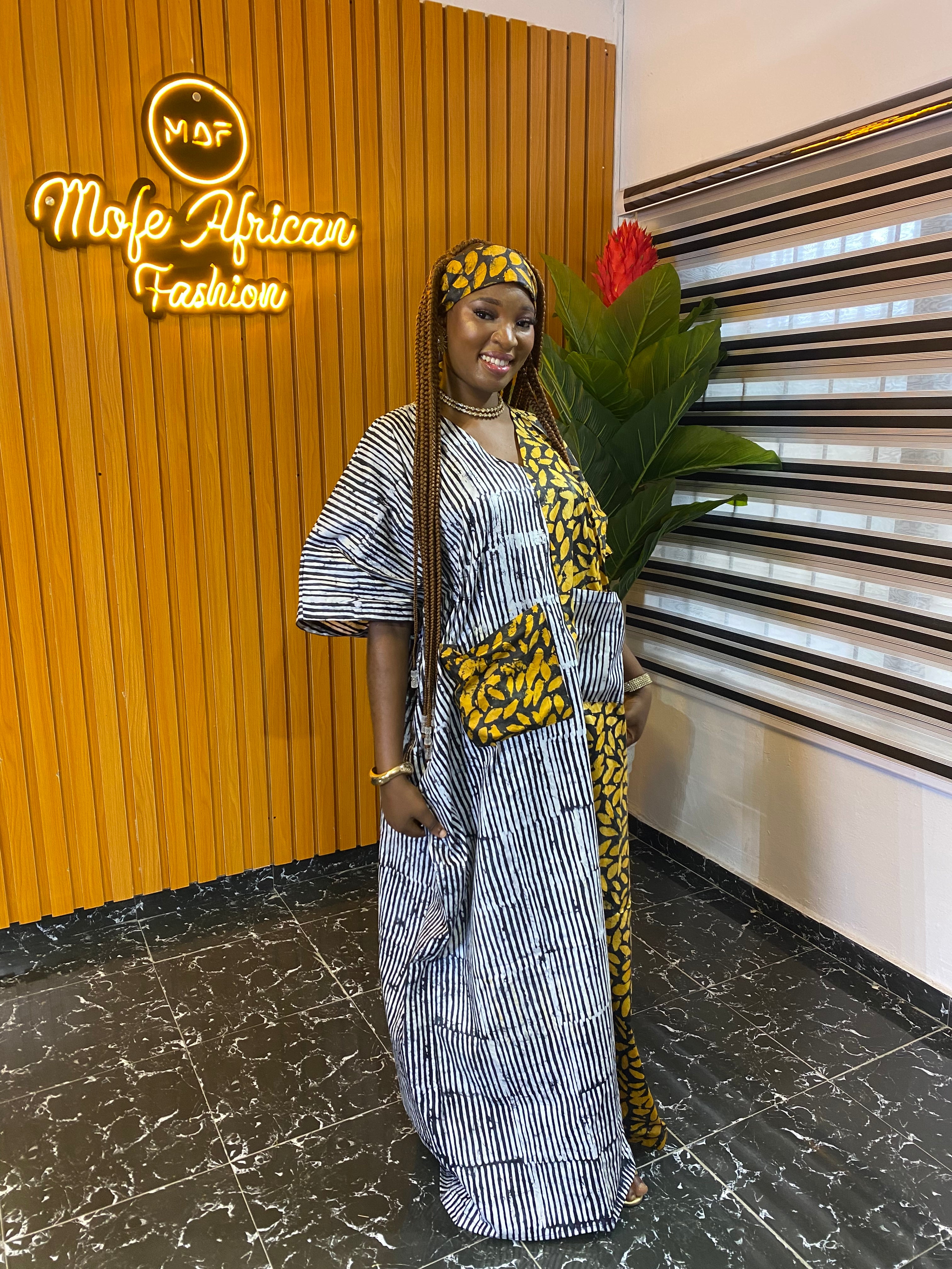 Seyifunmi 2 brocade  | Nigeria Bubu|work Adire dress| Adire with sequnce| Owambe outfit| Party dress| Luxury Adire (Copy)