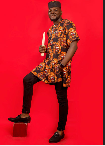 Tonny  Isi Agu | Isi Agu long | Men’s top| Isi cotton