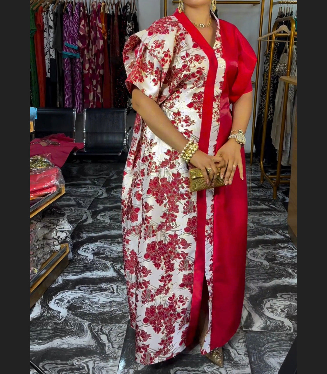 Anu Maxi Dress| African Women dress| women cloth | African bubu