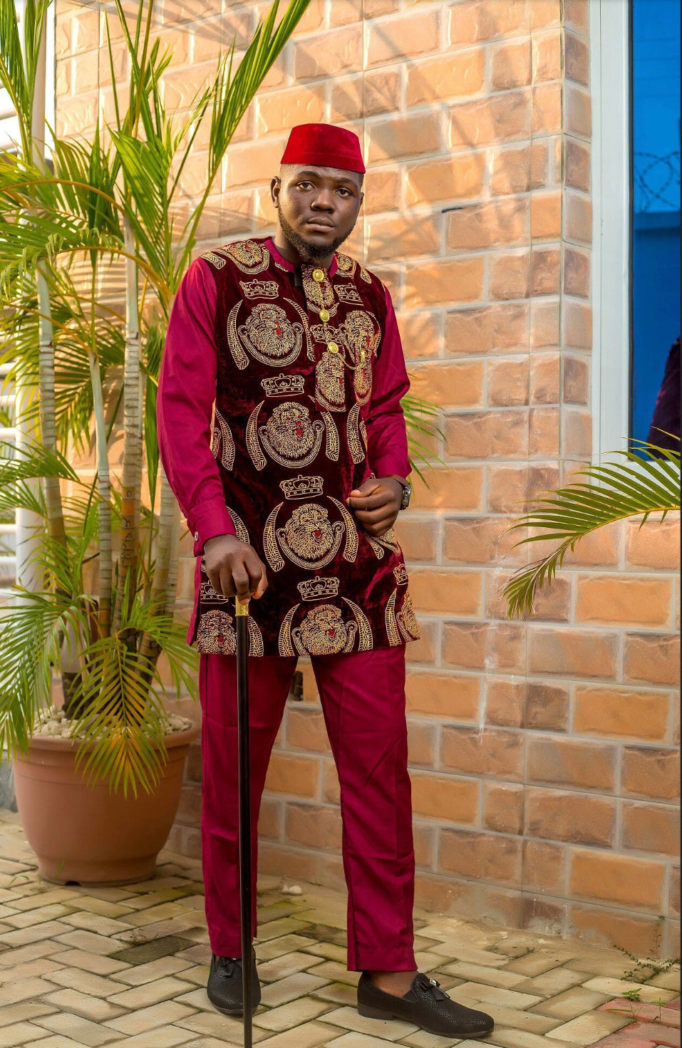 JarJerry isi agi 2pcs | Isi Agu long | Men’s top| Isi cotton| Igbo top