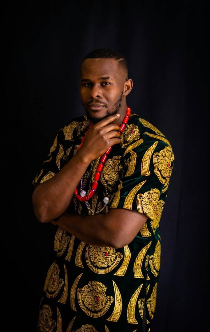Uche Isi Agu| Shirt sleave shirt | velvet isi agu