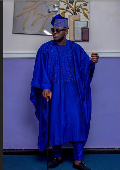 Gbada Agbada Set| Nigeria Agbada | Men’s 3pcs | Wedding outfit